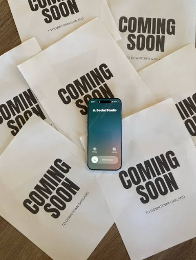 Coming Soon announcement