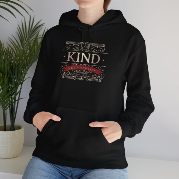 I Am Kind, Not Harmless - Classic Luxe Edition Hoodie