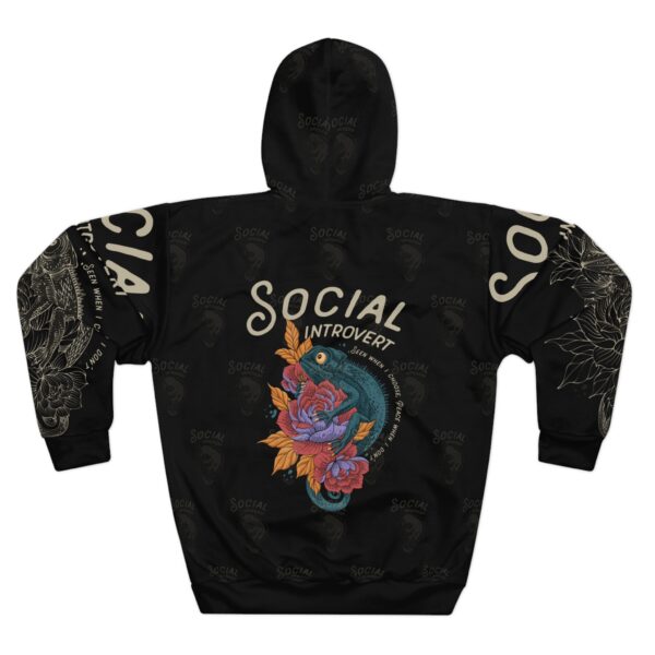 Social Introvert Pullover Hoodie: Seen When I Choose, Peace When I Don’t