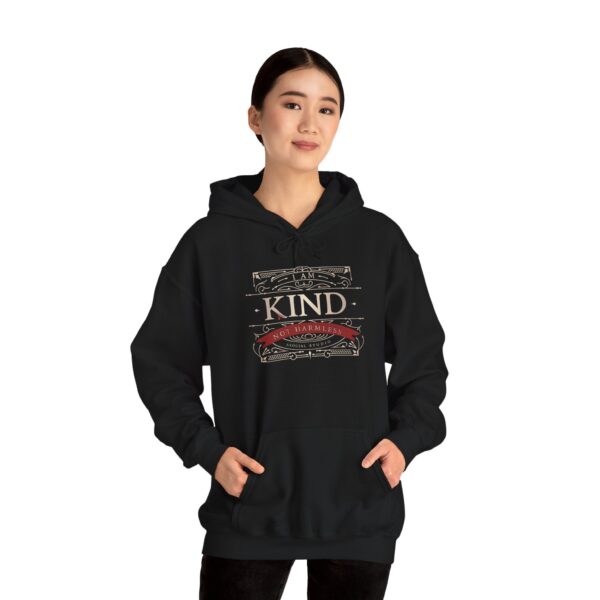 I am Kind_Black Hoodie_woman 1