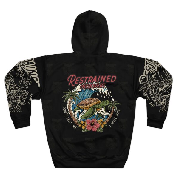 Restrained Introvert Pullover Hoodie – Don’t Test Me, I Will Bite